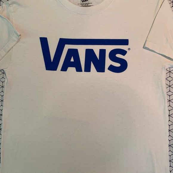 Boys size X Large white Vans T Shirt - Picture 1 of 2